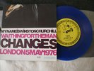 DAVID BOWIE CHANGES LONDON 5 MAY 1976 PROMO   BLUE WAX NO TMOQ