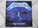 METALLICA - RIDE THE LIGHTNING - ORIGINAL WHITE LABEL PROMO US LP - 