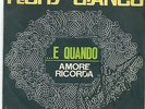 RICKY GIANCO : .... E QUANDO + AMORE RICORDA - DISCO JAGUAR (AUTOGRAFATO)