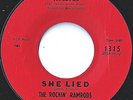 THE ROCKIN' RAMRODS She Lied & The Girl Can't Help It BON BON 7