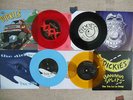 4 The Dickies Singles farbig - Roadkill - Free Willy - Banana Split