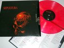 SEPULTURA Benaeth the Remains  RED VINYL LP Limited Ed **MINT**