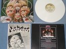 DESTRUCTION RELEASE FROM AGONY LP White Vinyl RARE Sodom Kreator Living Death