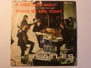THE BEATLES A Hard Days Night   Parlophon Italy 1963 P/S 7