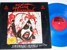 KING DIAMOND -Satanic Rites LP 1990 BLUE VINYL brainthrash rec. slayer manowar