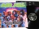 OVERKILL -Taking Over LP 1987 .. ORIGINAL MEGAFORCE..