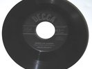 BILLIE HOLIDAY RARE DECCA 45 KEEP'S ON RAININ'/THEM THERE EYES