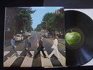 BEATLES Abbey Road UK 1st Press Misaligned Apple LP EX Psych