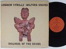 ANDREW CYRILLE/MILFORD GRAVES Dialogue of the Drums PRIVATE LP NM