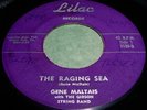 GENE MALTAIS The Raging Sea & Gangwar 45 Rare & Killer Rockabilly Orig Lilac
