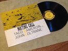 TADD DAMERON, JOHN COLTRANE  MATING CALL  PRESTIGE 7070 LP  DG MONO RVG