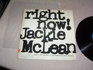 RARE Estate Sale LP JACKIE MCLEAN RIGHT NOW BLUE NOTE