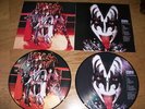KISS : HOTTER THAN HELL IN PARIS rare picture disque + pochette