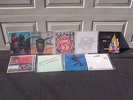 J.J. CALE: 9 LP SET. ALL IN VERY GOOD TO EXCELLENT CONDITION.