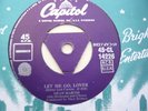 Dean Martin-Let me go Lover-THICK TRI CAPITOL 14226 in EX Condition.