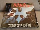 NWA N.W.A. Straight Outta Compton  OG vinyl LP Dr. Dre Eazy-E Ice Cube Shrink NM