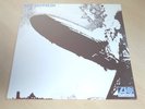 LED ZEPPELIN 1 LP-  TURQUOISE LETTERING REISSUE red plum & superhype