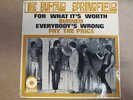 BUFFALO SPRINGFIELD - For What It's Worth EP   RARE FRANCE P/S Neil Young rural