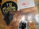IN FLAMES The Jester Promo Pack NOTVD Black Ash Shape Carcass Death Cancer