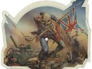 IRON MAIDEN The Trooper 1983  UK shaped vinyl PICTURE DISC EMIP5397
