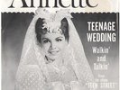 RARE ANNETTE--(TEENAGE WEDDING)--PICTURE SLEEVE ONLY--PS--PIC--SLV