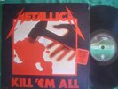 METALLICA PROMO LP KILL EM ALL INCLUDES ANESTHESIA  ARG