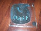 W.A.S.P  BLACK FOREVER SHAPED PICTURE DISC.EX.