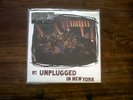 NIRVANA - UNPLUGGED IN NEW YORK - RED VINYL LP - SEALED IN BAG -2009 PRESS .