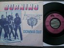 ACCEPT unique german P/S 45 BURNING 1980 (on Brain)