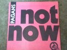 THE PAGANS Not Now 1979 RARE 7 inch Ohio Punk Drome ( RAmones Dead Boys)