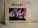 Rare Canada Only Rock Pic Sleeve 45 Rush Closer To The Heart NM Listen