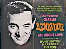 CHARLES AZNAVOUR the world of LIVE LP REPRISE USA le temps/for me formidable VG+