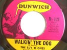 GARAGE PSYCH 45-THE LUV'D ONES-I'M LEAVING YOU /WALKIN THE DOG on DUNWICH