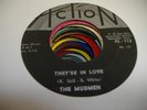 HEAR Garage Memphis Rare 45 THE MUDMEN They're In Love on Action