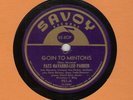 78 RPM Fats Navarro-Leo Parker/Miles Davis-Charlie Parker Savoy 951 in V+E-