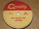 CHUCK BERRY ROCK AND ROLL MUSIC 78 RPM