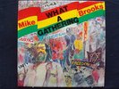 MIKE BROOKS what a gathering REGGAE LP on BURNING SOUNDS