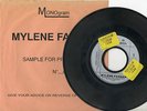 MYLENE FARMER EXCEPTIONNEL 45 TOURS PROMO IRANIEN SANS LOGIQUE DERNIER SOURIRE