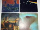 PINK FLOYD 4 X LPS,MORE,DARK SIDE OF THE MOON,ANIMALS AND MEDDLE.