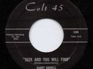 ROCKABILLY TEEN--BARRY DARVELL--RARE, GREAT UNLISTED--HEAR BOTH--on COLT 45