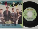 THE WONDERS That Thing You Do EX PLAYTONE PS Promo 45 no bar code