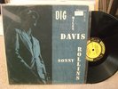 Miles Davis, Sonny Rollins - Dig LP prestige 7012 rvg dg bergenfield nj VG+