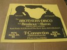 RARE ORIGINAL T-CONNECTION BROTHERS DISCO.FUNKY 4 PLUS 1.BUDDY ESQ FLIER