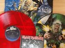 Iron Maiden - No Prayer For The Dying lot: picture disc+ red vinyl+tour sheet