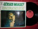 GERARD MANSET - 33 TOURS - 30 CM - COLLECTOR - ORIGINAL - BIEM - 1968 -