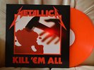 Metallica-Kill em all   Red Vinyl Rare    NM   Top 