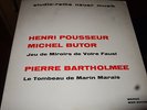 BUTOR/POUSSEUR : VOTRE FAUST AVANTGARDE LP ORIGINAL 60IES WERGO 60039 GER