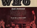 THE WHO THE LAST TIME / UNDER MY THUMB FRENCH 45 PS 7