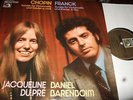 JACQUELINE DU PRE/BARENBOIM : CHOPIN/FRANCK SONATEN FÜR VIOLONCELLO LP 1973 EMI