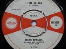 RARE UK NORTHERN SOUL 45 Jackie Edwards I Feel So Bad WHITE ISLAND WI3006 Listen
